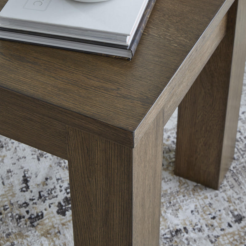  Signature Design by Ashley Rosswain T763-2 Square End Table IMAGE 6