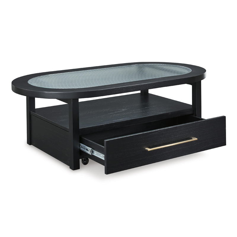  Signature Design by Ashley Winbardi T786-0 Oval Cocktail Table IMAGE 2