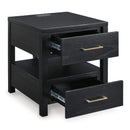  Signature Design by Ashley Winbardi T786-3 Rectangular End Table IMAGE 2