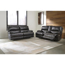  Signature Design by Ashley Mountainous U6580147 2 Seat Power Reclining Sofa Adjustable Headrest IMAGE 10