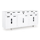  Signature Design by Ashley Gardoni W756-68 XL TV Stand with Fireplace Option IMAGE 5