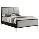 Coaster Furniture Arini King Upholstered Panel Bed 224331KE IMAGE 3