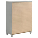 Coaster Furniture Veronica 5-Drawer Chest 224725 IMAGE 6