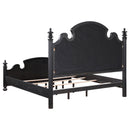Coaster Furniture Celina 224761Q Wood Queen Poster Bed - Black IMAGE 3