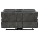 Coaster Furniture Raelynn Reclining Leatherette Loveseat 603192 IMAGE 6