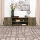 Coaster Furniture Keese 702333 2-door Wood 70" TV Stand Media Console - Mango Brown IMAGE 10