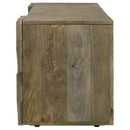 Coaster Furniture Keese 702333 2-door Wood 70" TV Stand Media Console - Mango Brown IMAGE 6