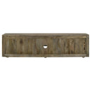 Coaster Furniture Keese 702333 2-door Wood 70" TV Stand Media Console - Mango Brown IMAGE 7