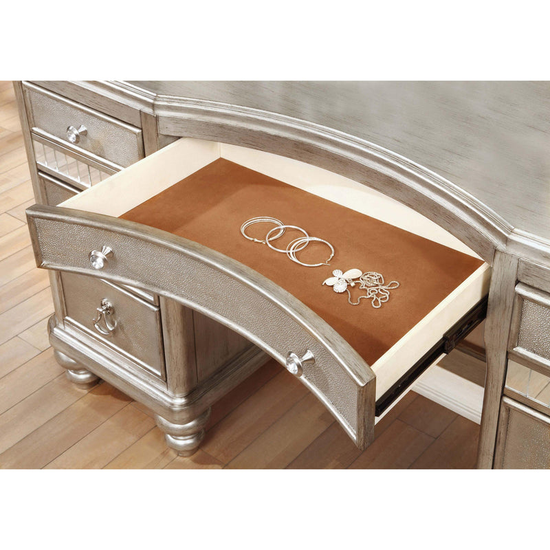 Coaster Furniture Bling Game 7-Drawer Vanity Table 204187-S3 IMAGE 3