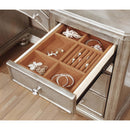 Coaster Furniture Bling Game 7-Drawer Vanity Table 204187-S3 IMAGE 4