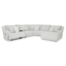  Signature Design by Ashley Top Tier 92706S1 6 pc Reclining Sectional with Chaise IMAGE 2