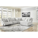  Signature Design by Ashley Top Tier 92706S1 6 pc Reclining Sectional with Chaise IMAGE 4