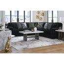  Signature Design by Ashley Midnight-Madness 98103S6 3 pc Sectional IMAGE 5