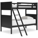  Signature Design by Ashley Nextonfort B396B7 Twin over Twin Bunk Bed IMAGE 1