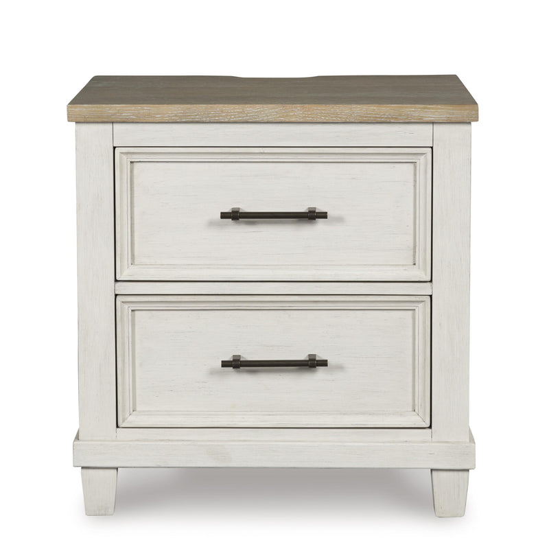 Benchcraft Shaybrock B683-92 Two Drawer Night Stand IMAGE 3