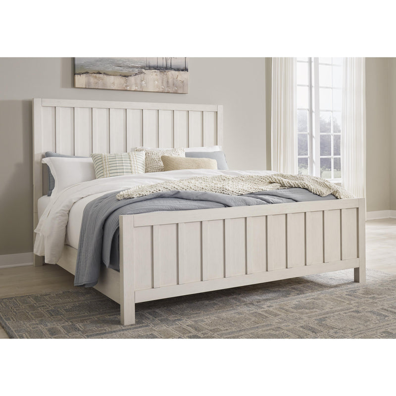  Benchcraft Shaybrock B683B7 California King Panel Bed IMAGE 3