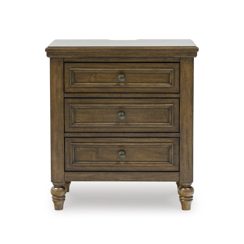 Benchcraft Sturlayne B787-93 Three Drawer Night Stand IMAGE 3
