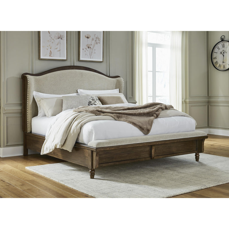  Benchcraft Sturlayne B787B2 Queen Upholstered Panel Bed IMAGE 4