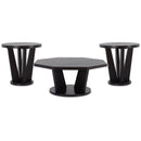  Signature Design by Ashley Chasinfield T458T1 Coffee Table and 2 End Tables IMAGE 1