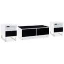  Signature Design by Ashley Gardoni T756T2 Coffee Table and 2 Chairside End Tables IMAGE 1