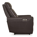 Signature Design by Ashley Pisgham U1050013 Power Recliner with Adjustable Headrest IMAGE 4