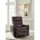 Signature Design by Ashley Pisgham U1050013 Power Recliner with Adjustable Headrest IMAGE 8