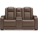 Signature Design by Ashley High Impact U1060118 Power Reclining Loveseat with Console and Adjustable Headrest IMAGE 1