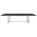 Coaster Furniture Aventine 108241 112-inch Extension Dining Table - Vintage Charcoal IMAGE 2