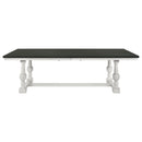 Coaster Furniture Aventine 108241 112-inch Extension Dining Table - Vintage Charcoal IMAGE 4