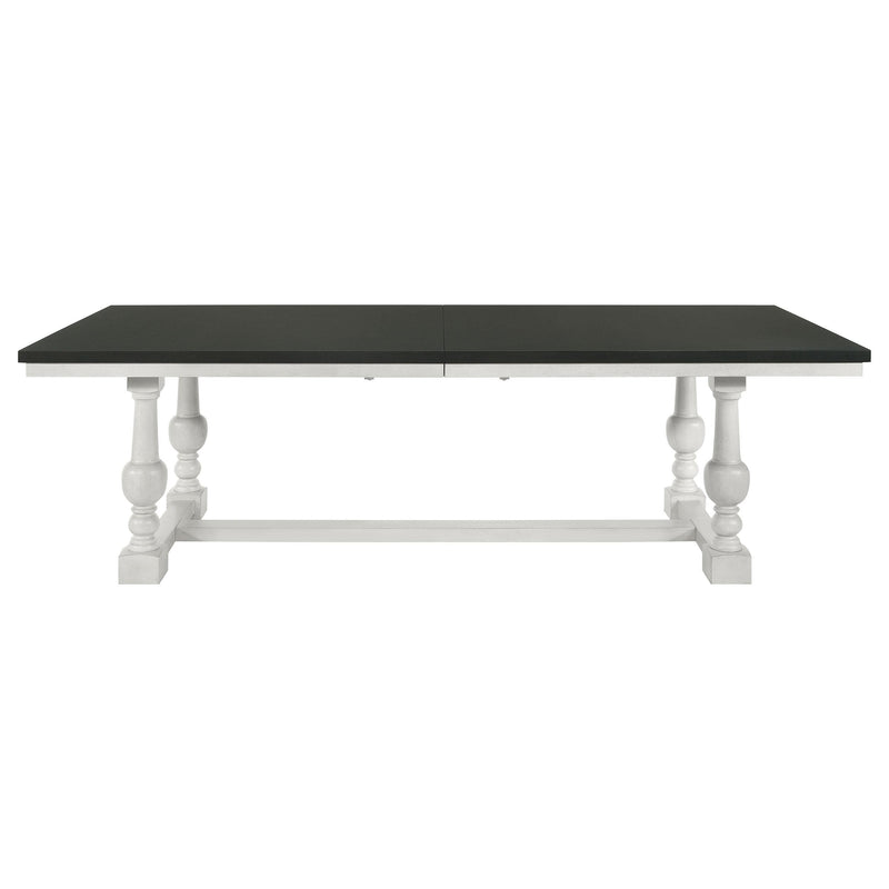 Coaster Furniture Aventine 108241 112-inch Extension Dining Table - Vintage Charcoal IMAGE 4