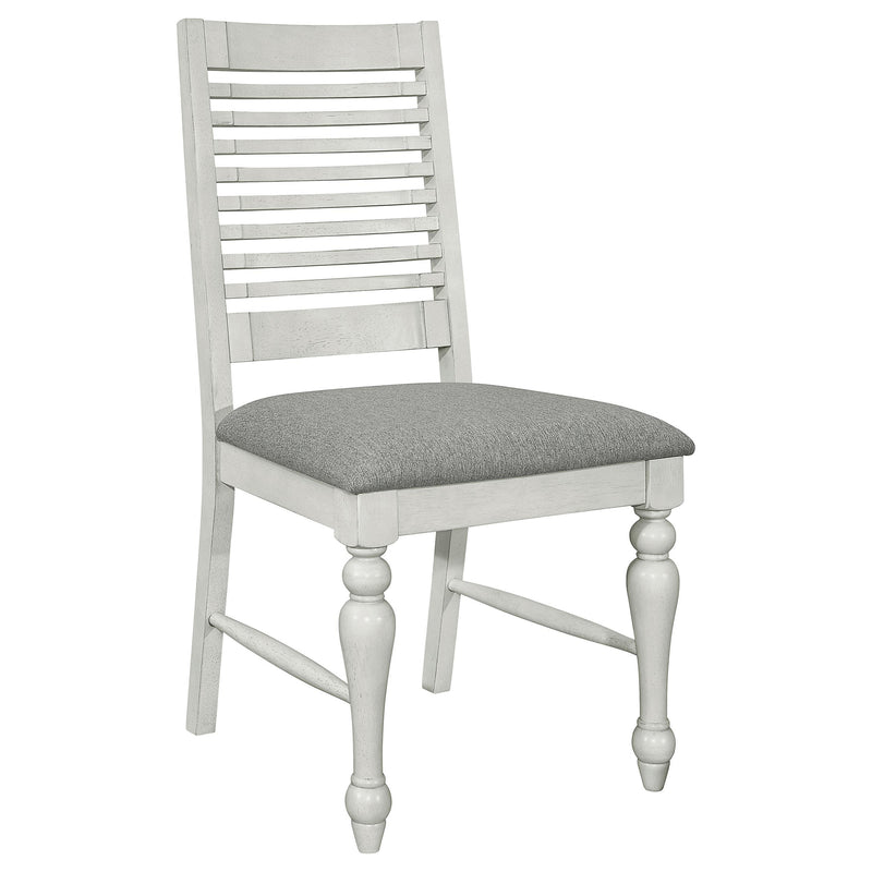 Coaster Furniture Aventine 108242 Wood Dining Side Chair - Vintage White (Set of 2) IMAGE 2