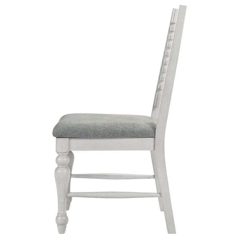 Coaster Furniture Aventine 108242 Wood Dining Side Chair - Vintage White (Set of 2) IMAGE 5