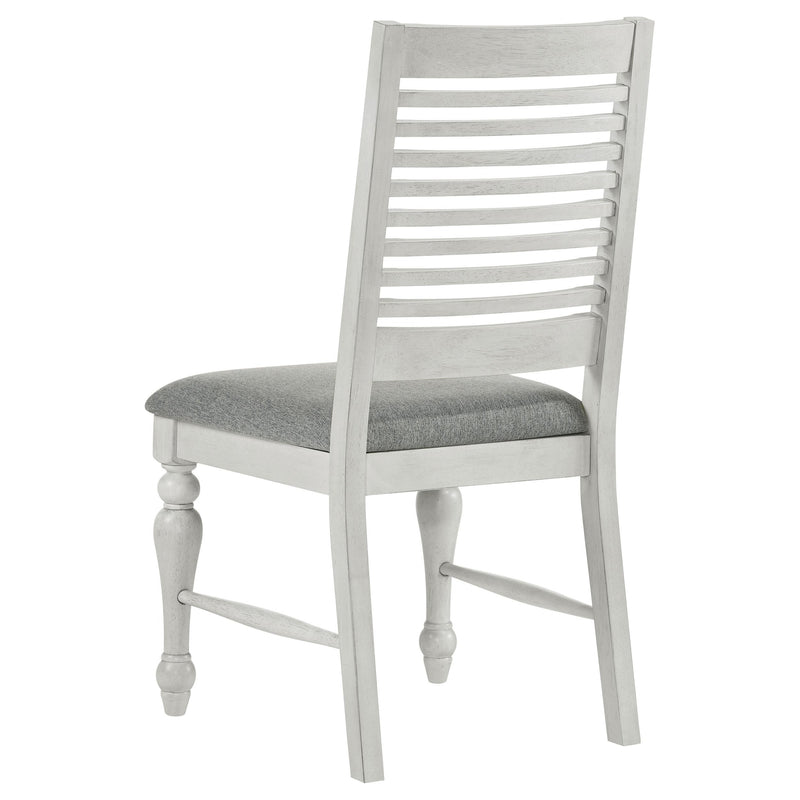 Coaster Furniture Aventine 108242 Wood Dining Side Chair - Vintage White (Set of 2) IMAGE 6