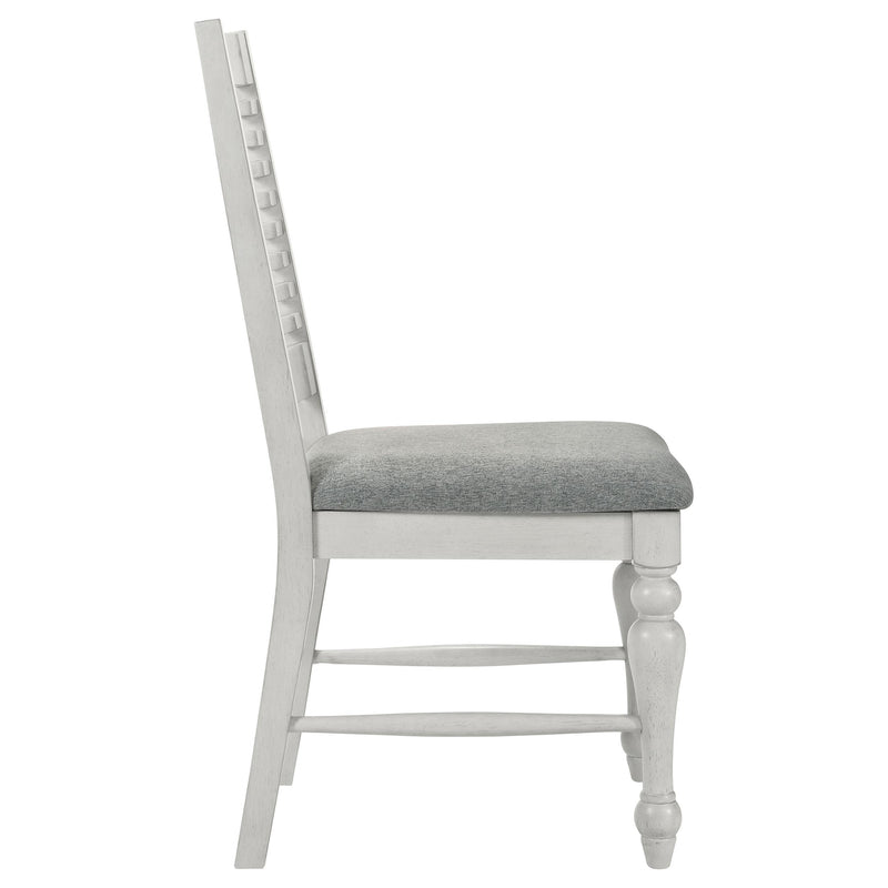 Coaster Furniture Aventine 108242 Wood Dining Side Chair - Vintage White (Set of 2) IMAGE 8
