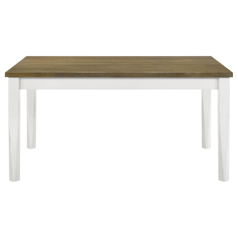 Coaster Furniture Appleton 110411 Rectangular 59-inch Dining Table - Brown Brushed IMAGE 2