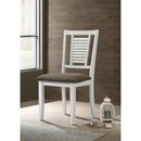 Coaster Furniture Appleton 110412 Wood Dining Side Chair - Distressed White (Set of 2) IMAGE 8