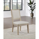 Coaster Furniture Trofello 123122 Cushioned Dining Side Chair - White Washed (Set of 2) IMAGE 8