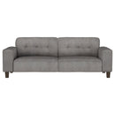 Coaster Furniture Deerhurst 509641 Upholstered Track Arm Tufted Sofa - Charcoal IMAGE 2