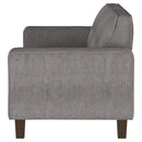 Coaster Furniture Deerhurst 509641 Upholstered Track Arm Tufted Sofa - Charcoal IMAGE 4