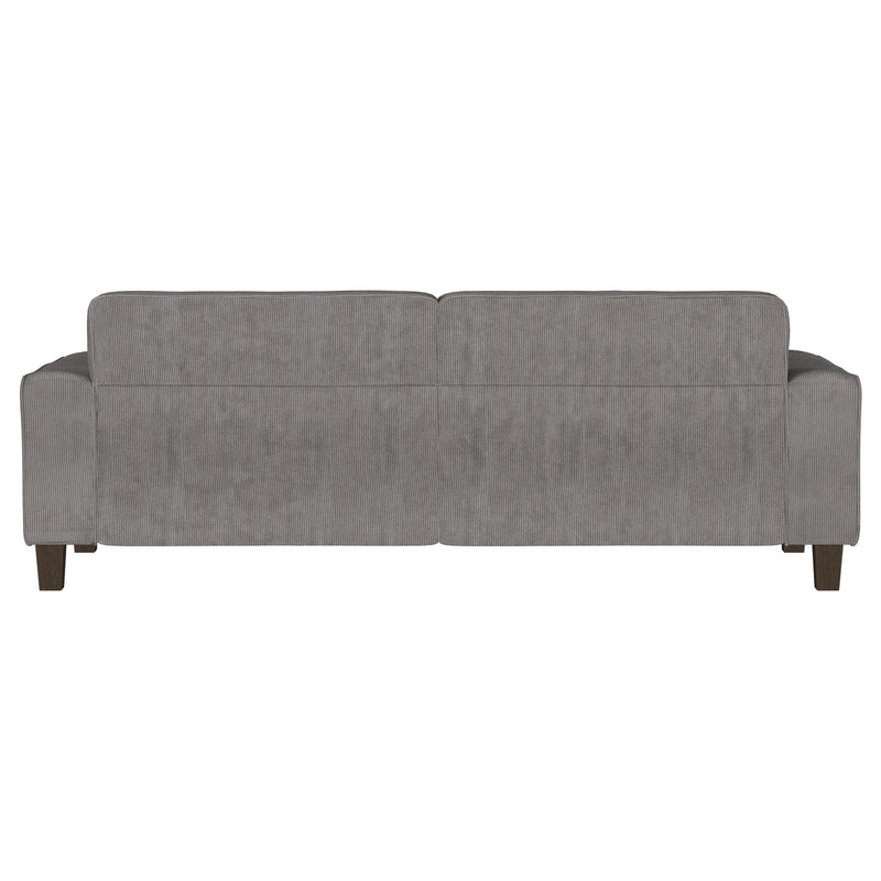 Coaster Furniture Deerhurst 509641 Upholstered Track Arm Tufted Sofa - Charcoal IMAGE 6