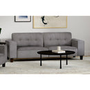 Coaster Furniture Deerhurst 509641 Upholstered Track Arm Tufted Sofa - Charcoal IMAGE 9