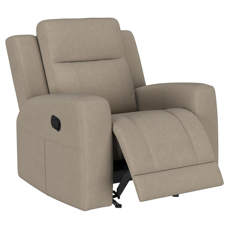 Coaster Furniture Brentwood Fabric Recliner 610283 IMAGE 2