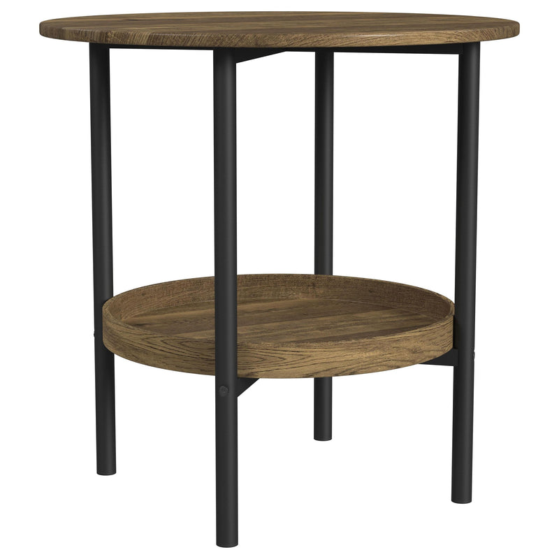 Coaster Furniture Delfin End Table 721617 IMAGE 1