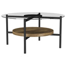Coaster Furniture Delfin Coffee Table 721618 IMAGE 1