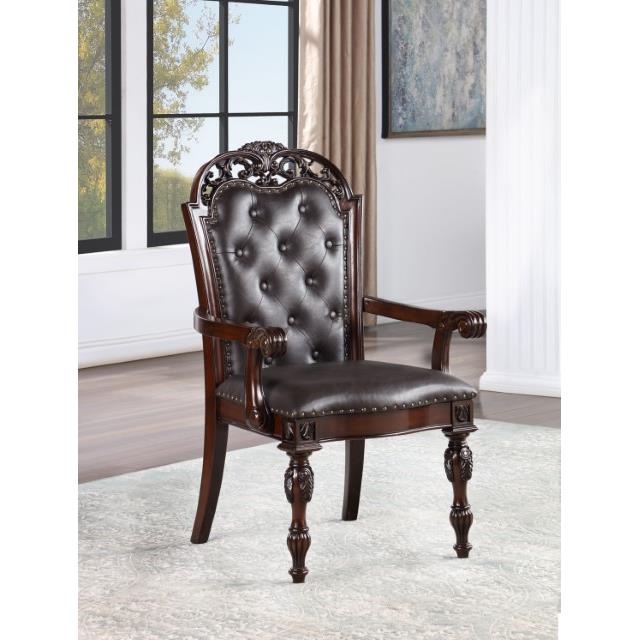 Furniture of America Dining Seating Chairs CM3256CH-AC-2PK IMAGE 2