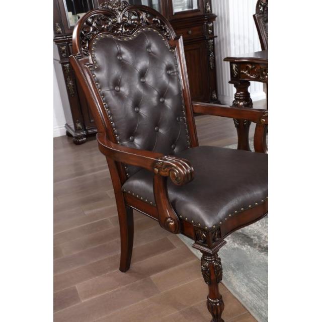Furniture of America Dining Seating Chairs CM3256CH-AC-2PK IMAGE 3