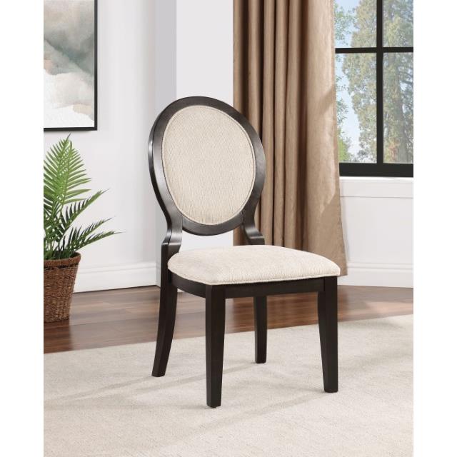 Furniture of America Newforte Dining Chair CM3260EX-SC-2PK IMAGE 2
