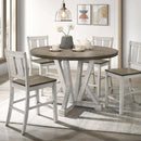 Furniture of America Dining Tables Dining Tables CM3289BR-RPT-48-TABL IMAGE 1