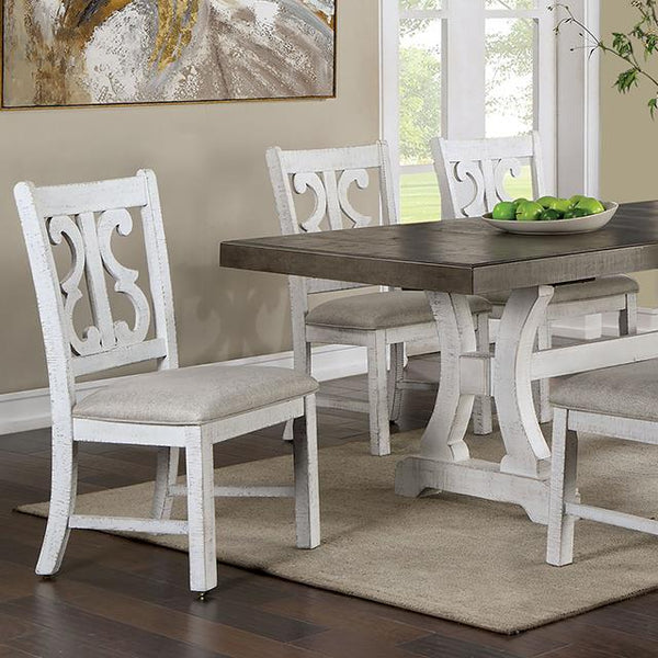 Furniture of America Dining Tables Dining Tables CM3417GY-T-TABLE IMAGE 1