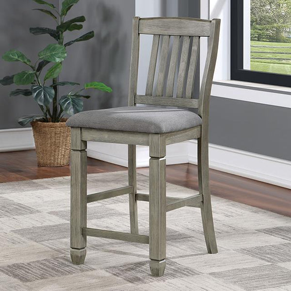Furniture of America Dining Seating Chairs CM3512GY-PC-2PK IMAGE 1